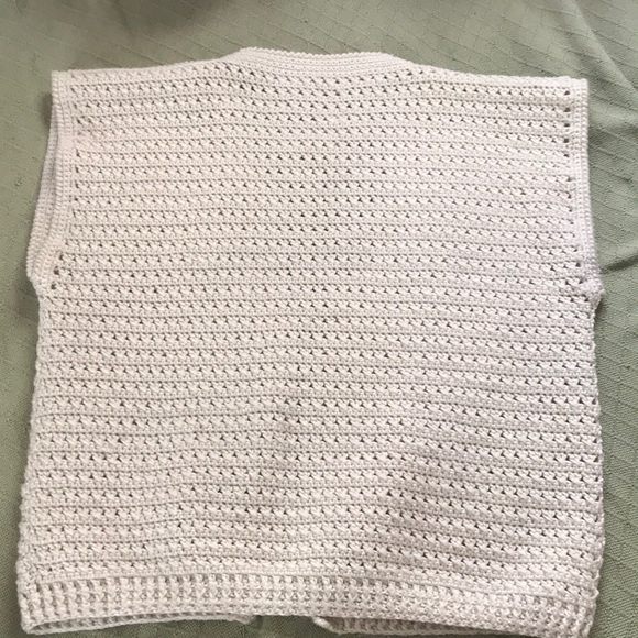 Woven wool short sleeve cardigan - Picture 6 of 6